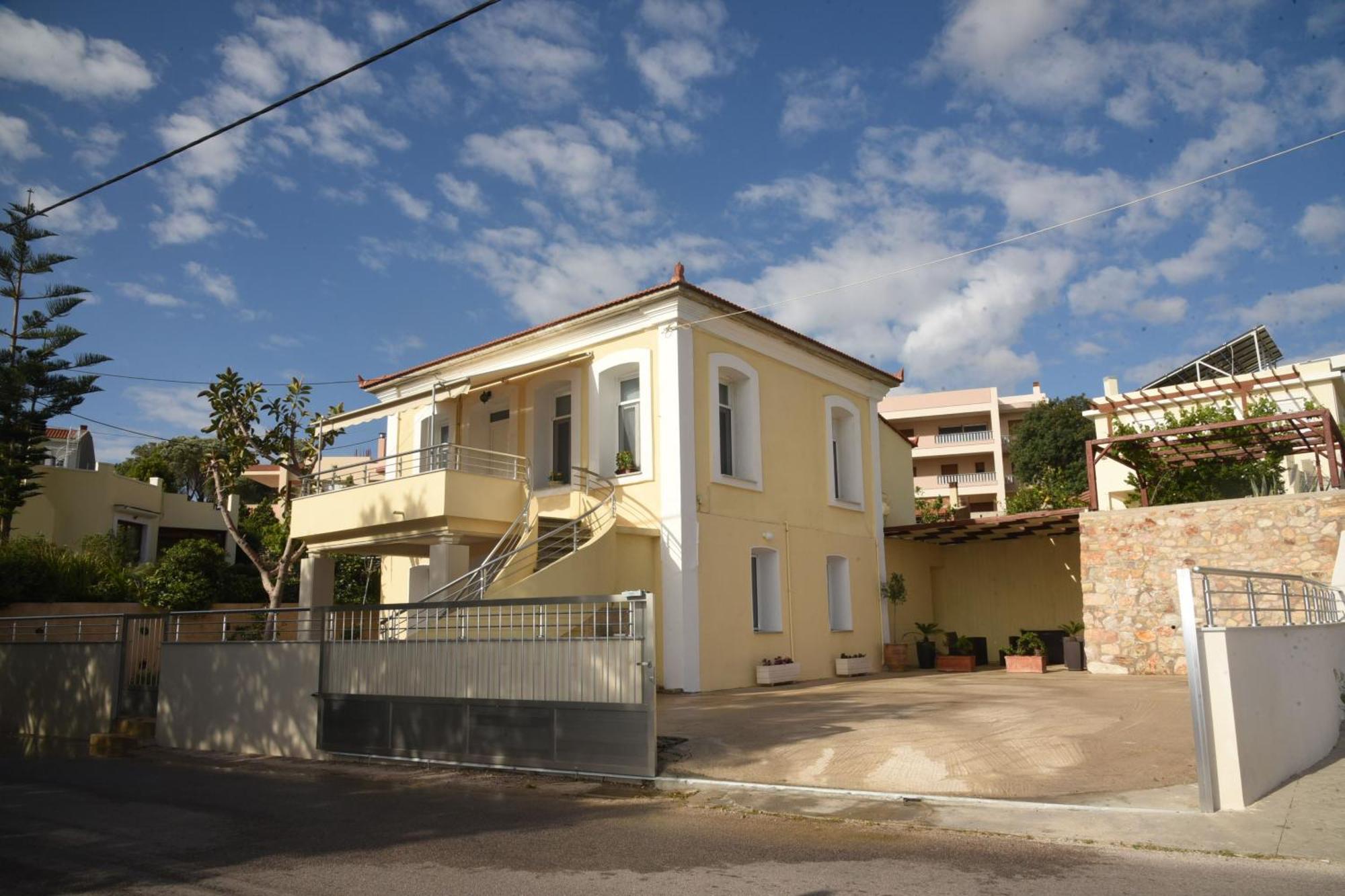 Blue Flag Award Winning Ormos Lo Beach: Home 1 Vrontados Экстерьер фото